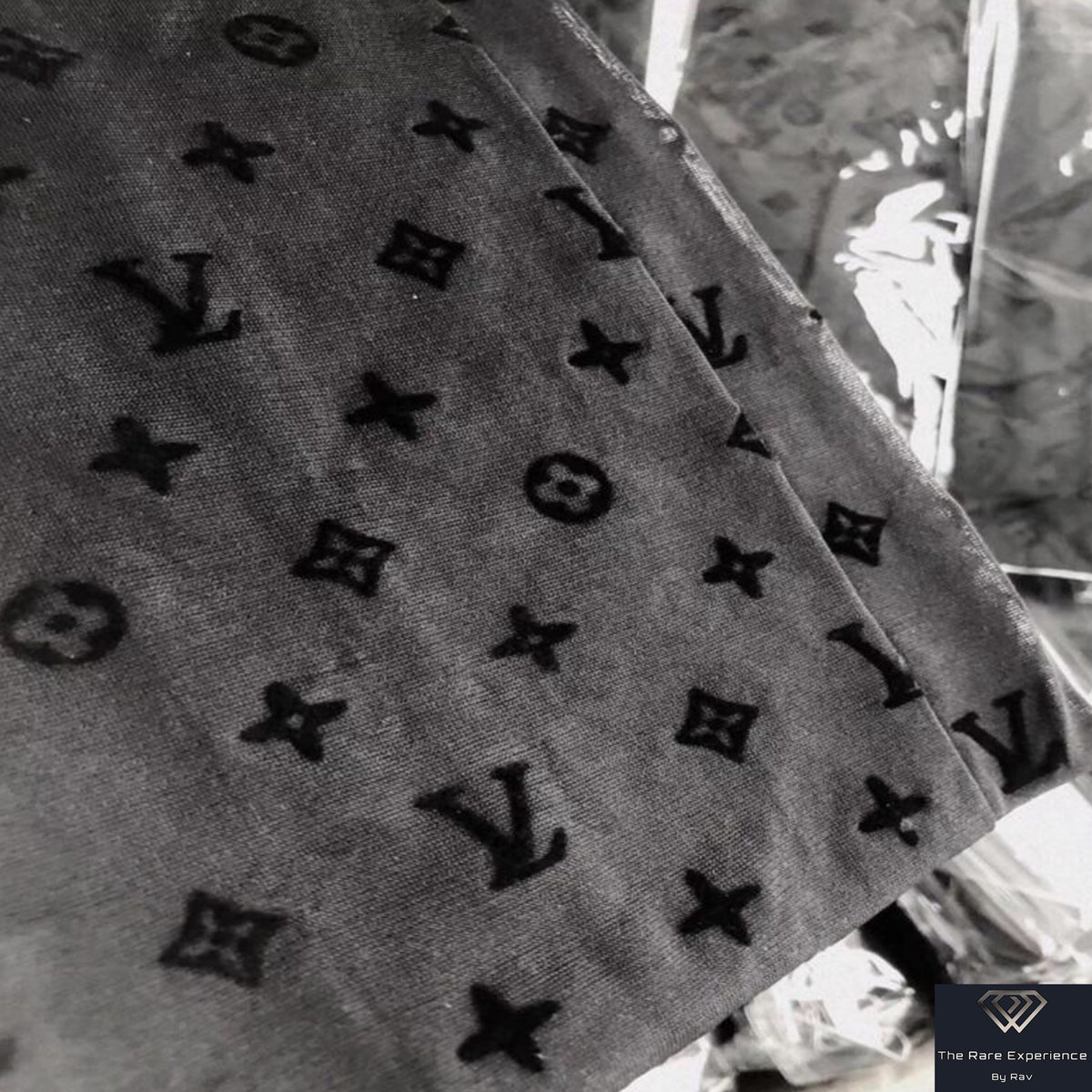 Louis Vuitton, Accessories, Rare Louis Vuitton Monogram Lv Logo Stockings  Socks Sheer Black Wpouch New