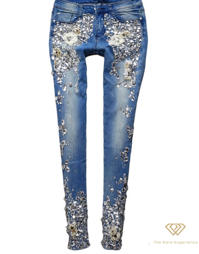 RARE “Swarovski Denim” Jeans