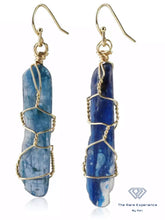 Load image into Gallery viewer, RARE Asymmetric Gemstone Earrings