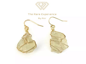 RARE Asymmetric Gemstone Earrings