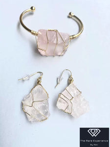 RARE Asymmetric Gemstone Earrings