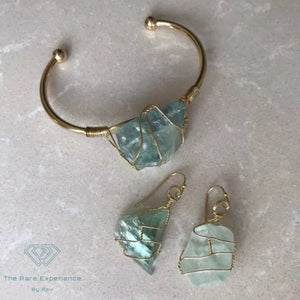 RARE Asymmetric Gemstone Earrings