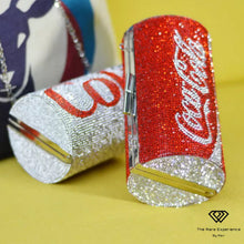 Load image into Gallery viewer, RARE “Bling” Coke Bottle Clutch