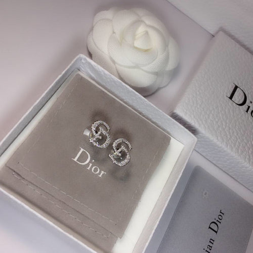 Luxe Label Dior Stud Earrings