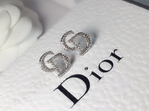 Luxe Label Dior Stud Earrings