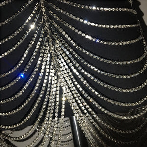 RARE Swarovski Crystal Skirt