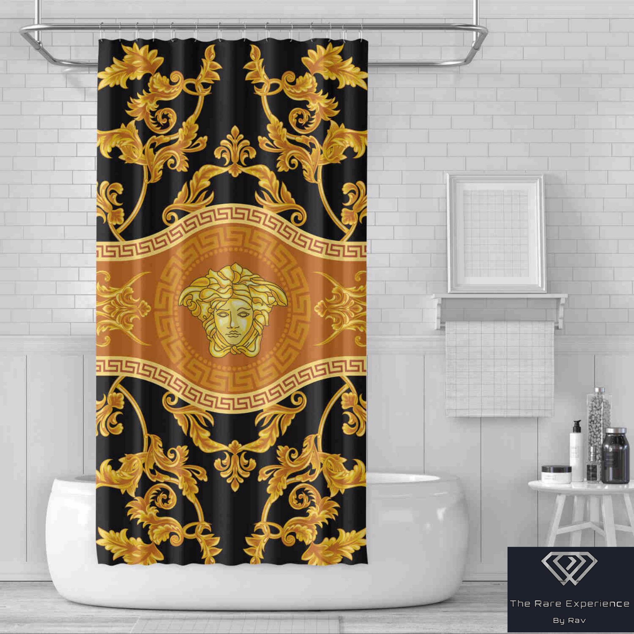 LUXE Designer Bathroom/ Bedroom Curtains – The Rare Experience by Recherché  Rav