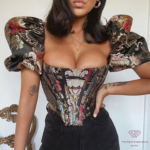 RARE “Marjori” Bustier Top