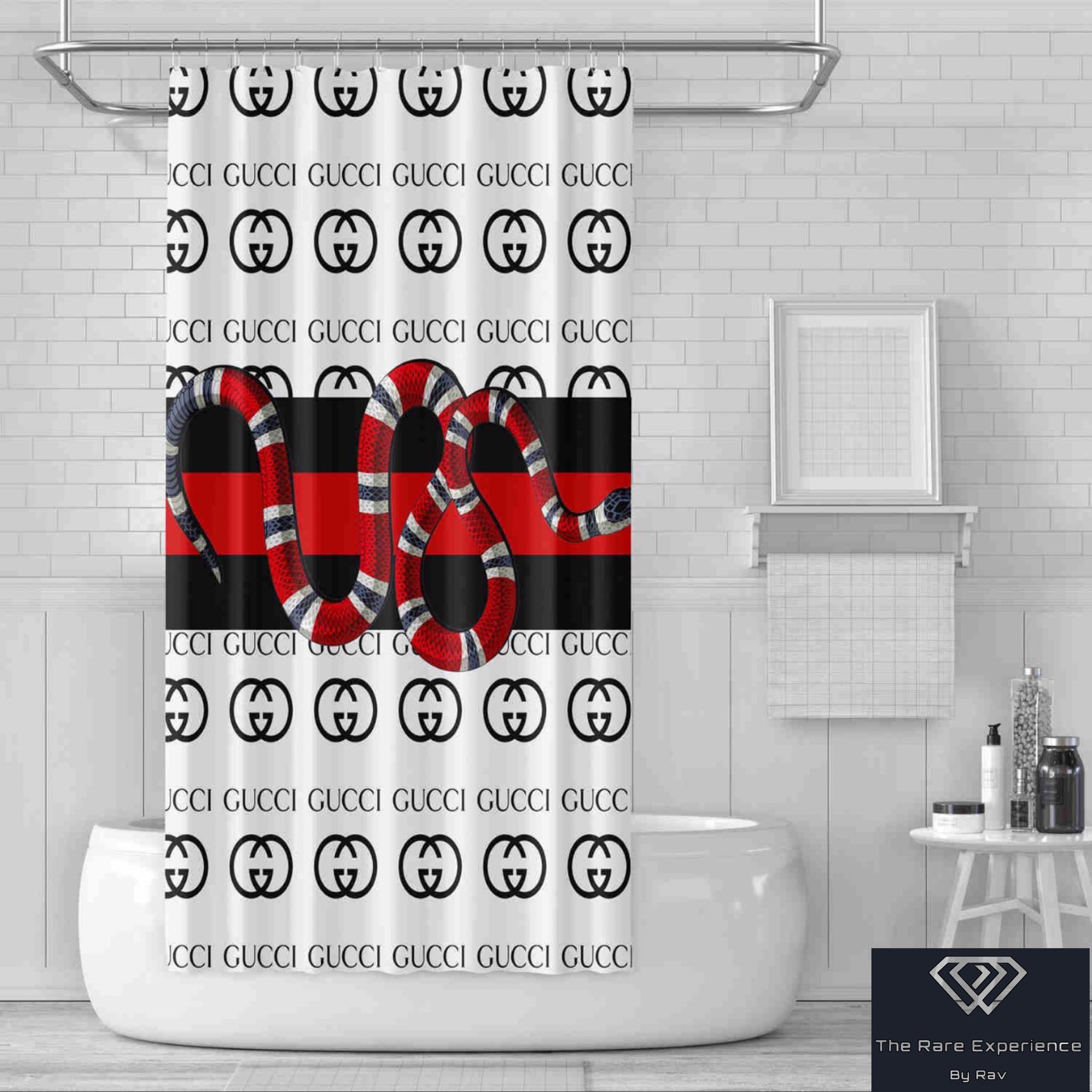 LUXE Designer Bathroom/ Bedroom Curtains – The Rare Experience by Recherché  Rav