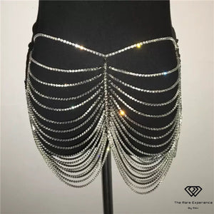 RARE Swarovski Crystal Skirt