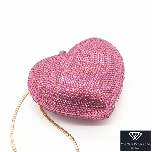 RARE Heart “cocktail” Clutch