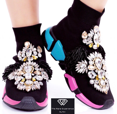 RARE LUXE Bling Trainers