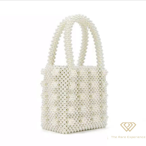 RARE Vintage Pearl Tote